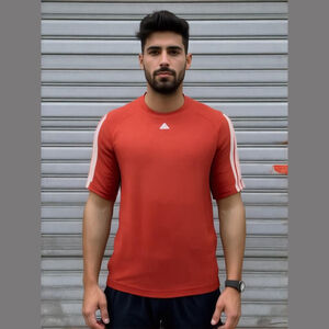 Adidas Men's Red Short Sleeve Shirt XL